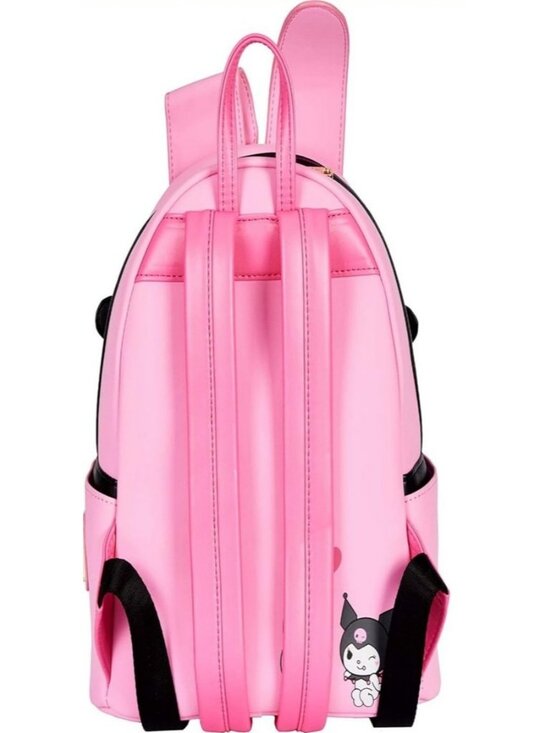 Loungefly NWOT Sanrio My Melody Kuromi Double Pocket Womens backpack main image 7